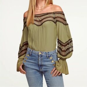 Ramy Brook Mandie Off-the-shoulder Top